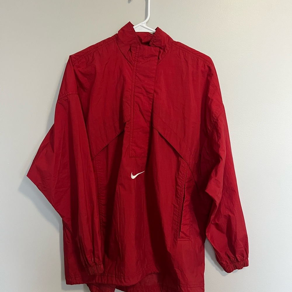 Nike Crimson Windbreaker Jacket